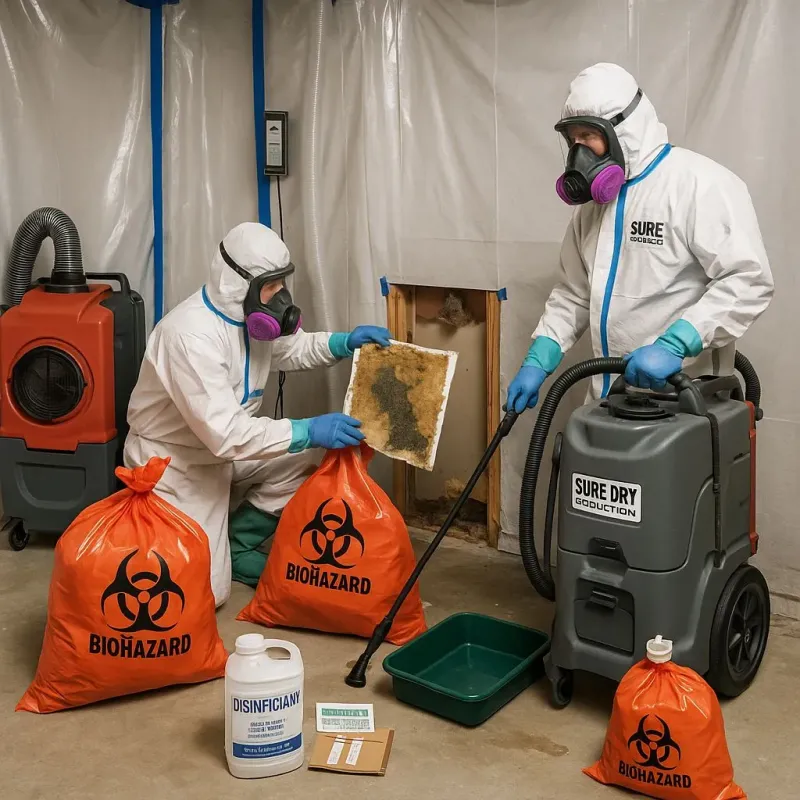 Contaminated Water Handling Protocols process in Upper Bear Creek, CO